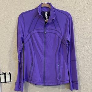 Lululemon Define Jacket purple size 12